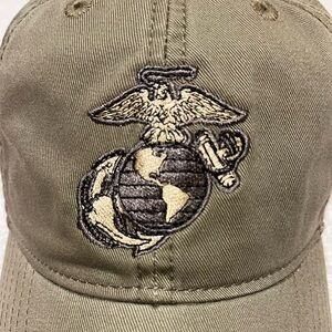 New. Legacy USMC green ball cap with USMC emblem. OSFM.